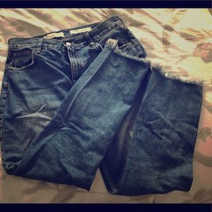 Pilcro and the Letterpress Distressed Jeans